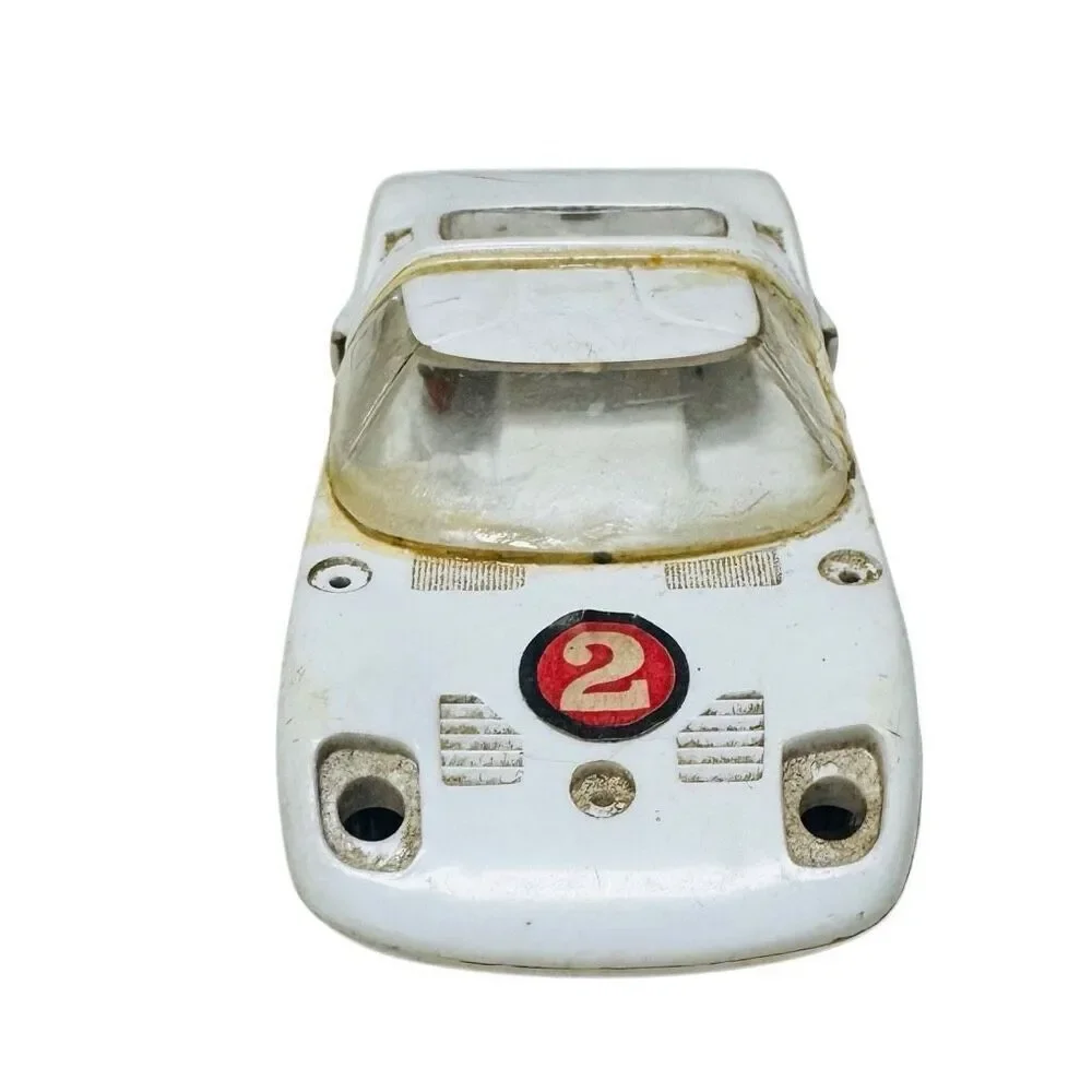 Tekno Monza FORD GT 1/43 Vintage plastic Slot car